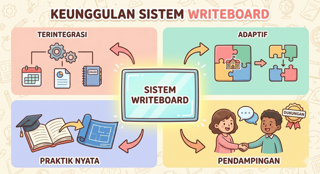 keunggulan sistem writeboard