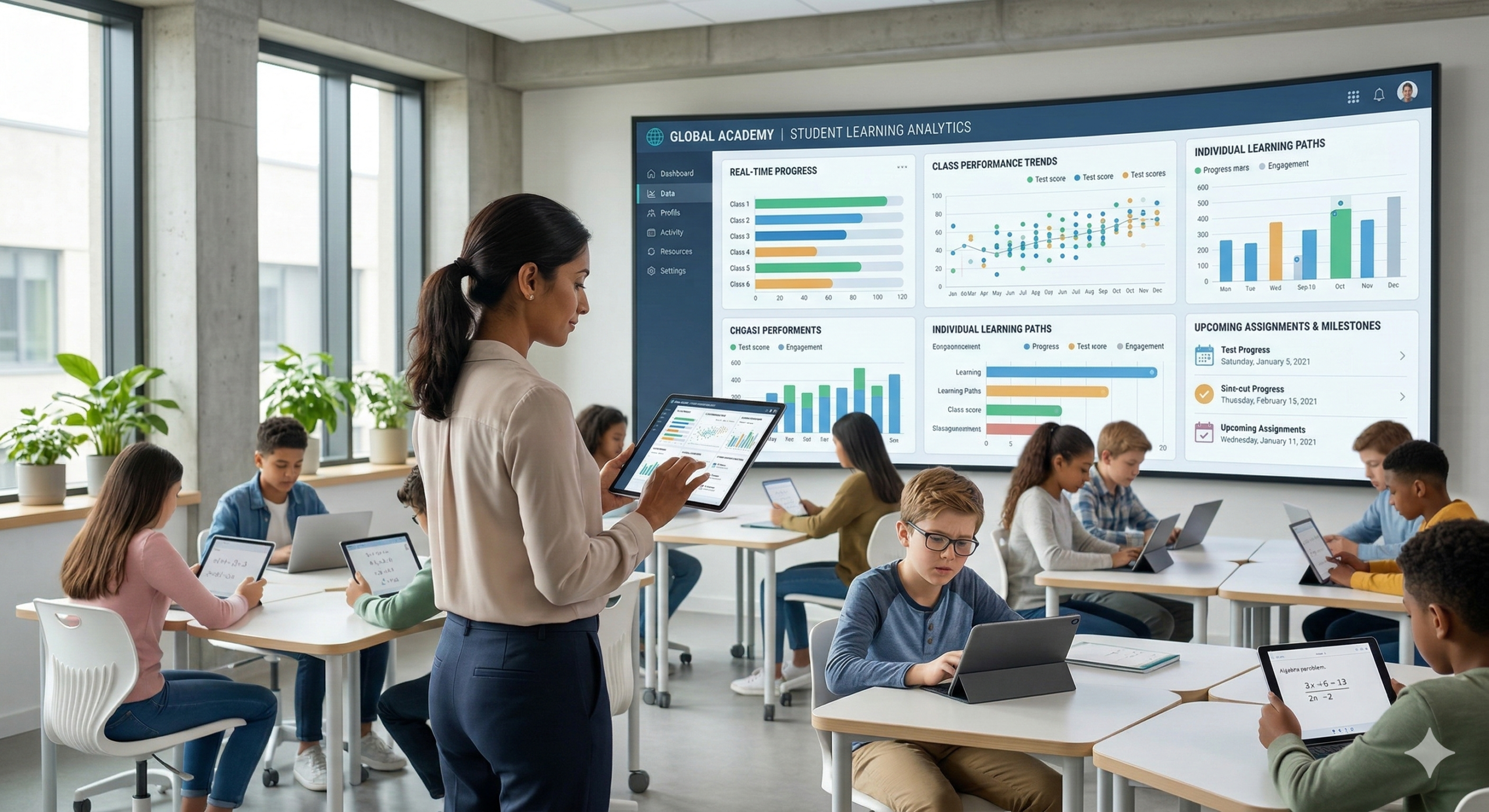 sistem sekolah digital