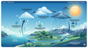 proses terjadinya hujan