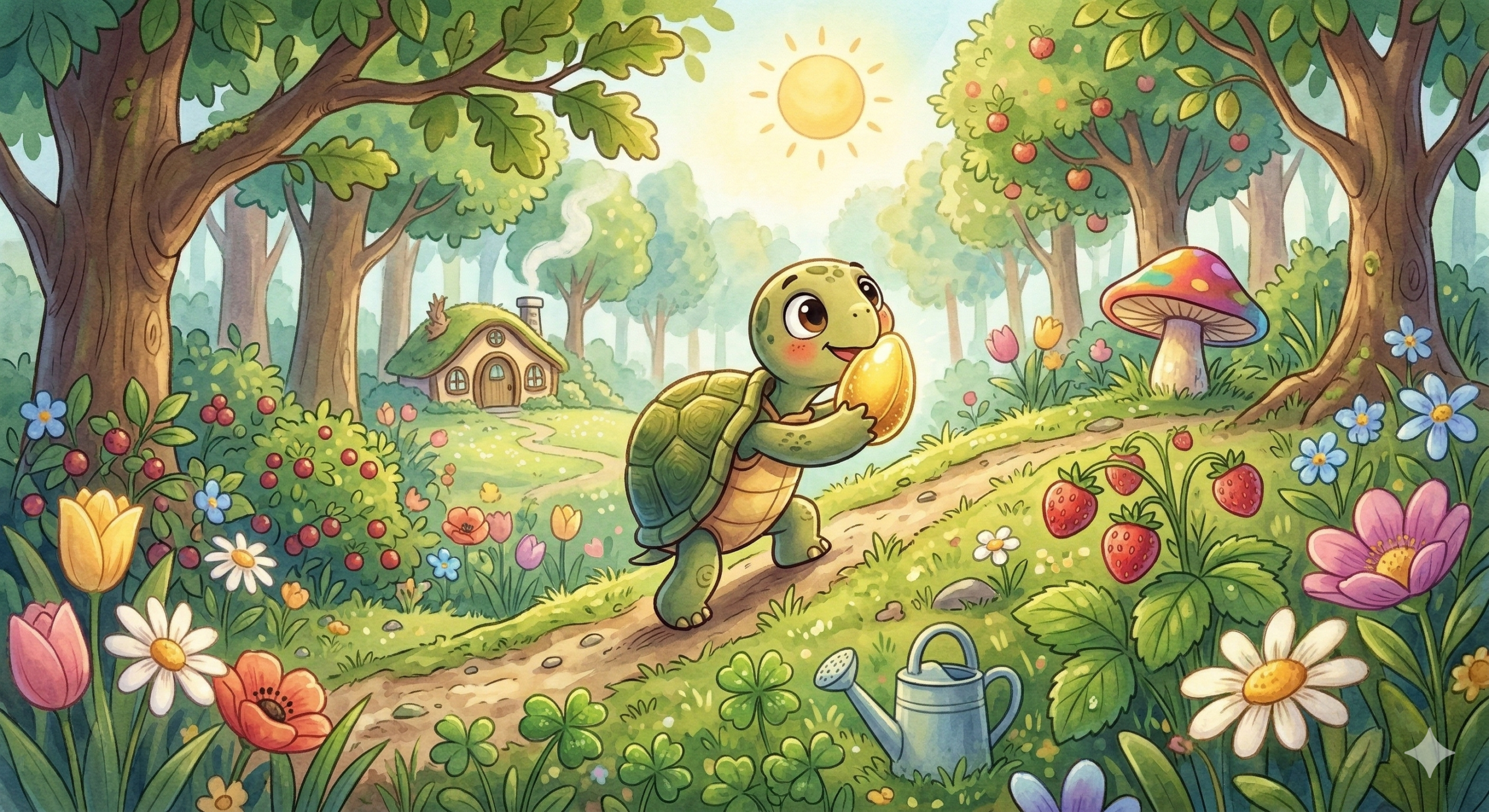 The Brave Little Turtle